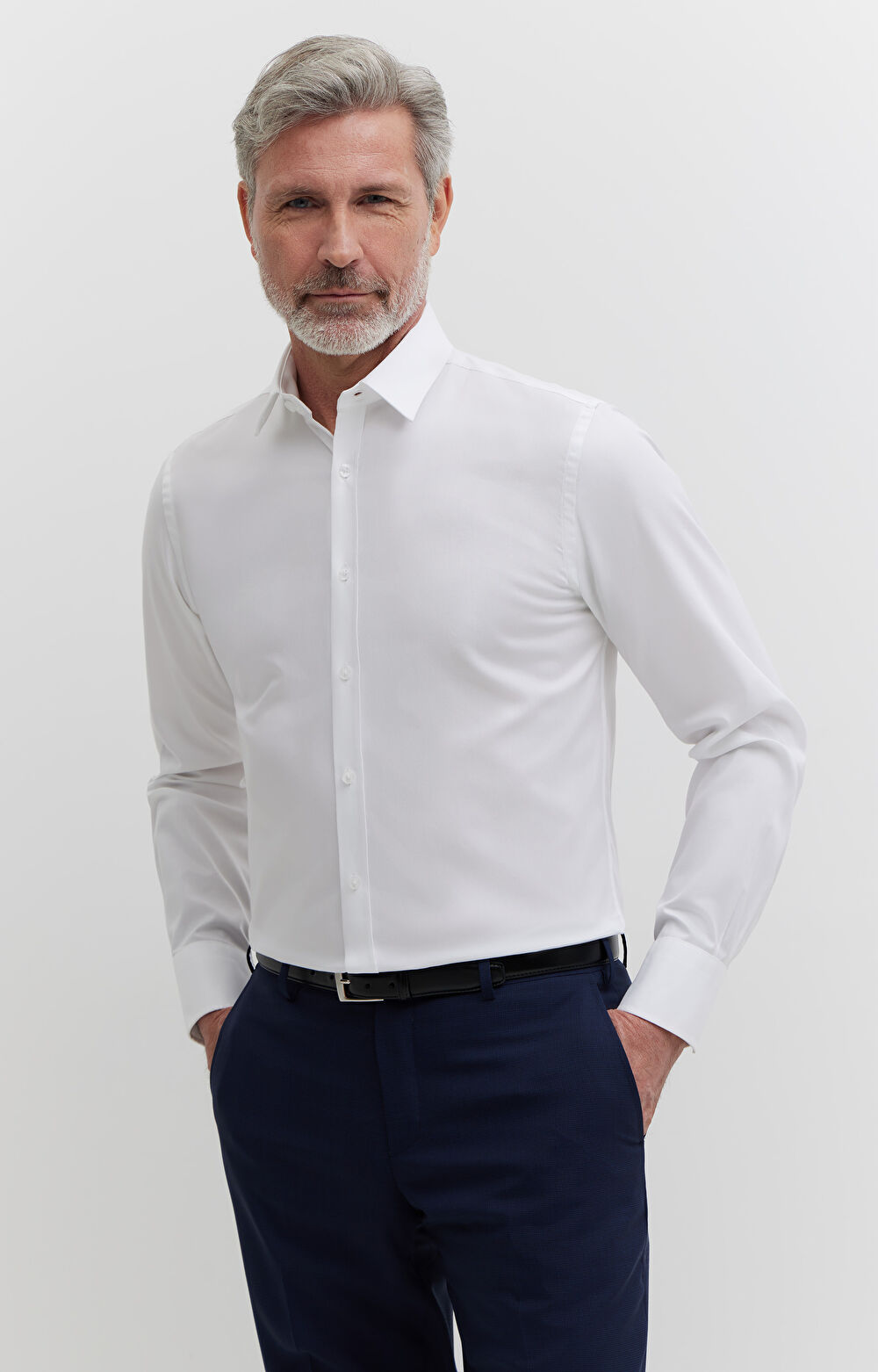 Koszula w diagonalny wzór - 4