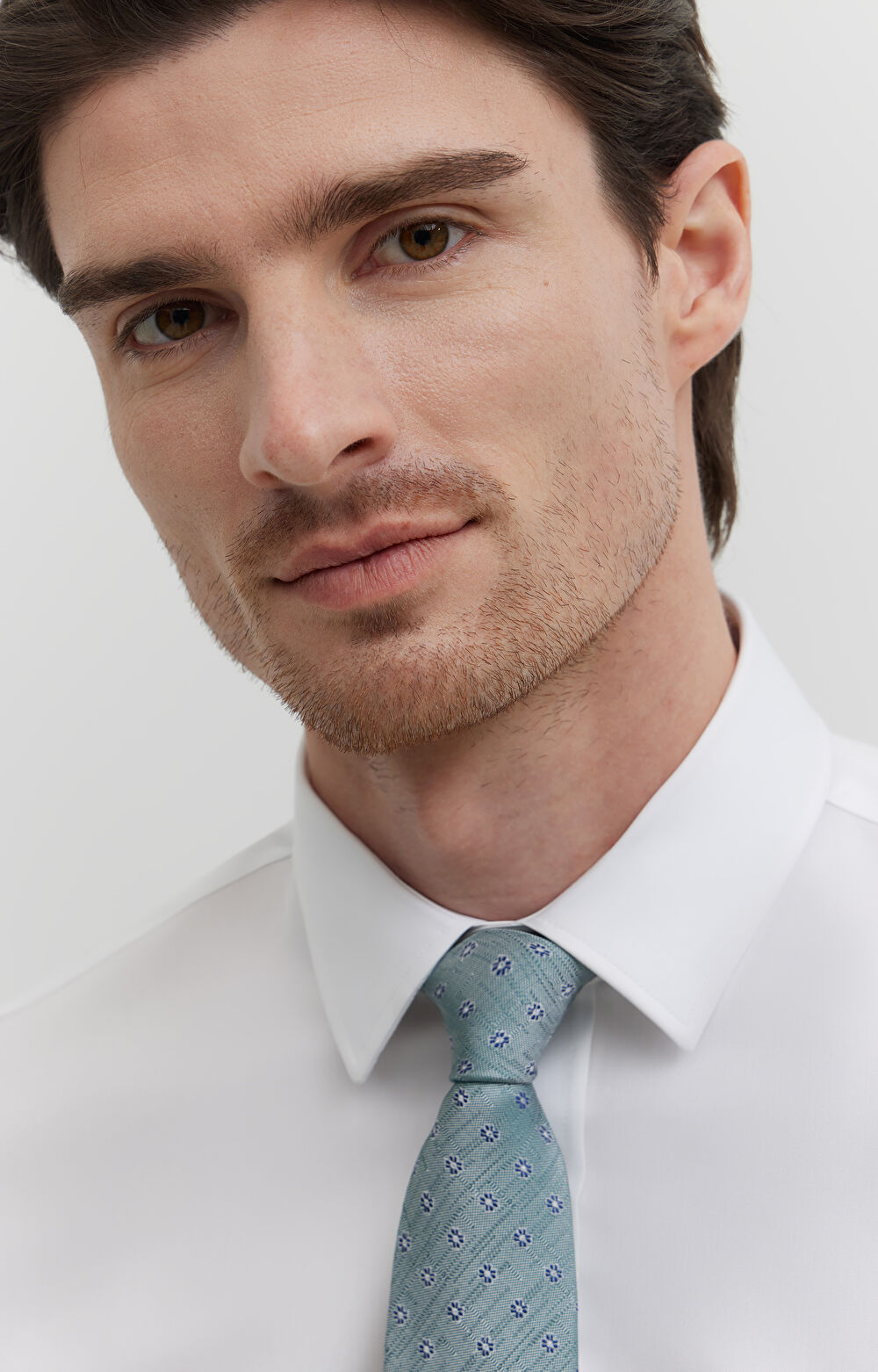 Koszula w diagonalny wzór - 7