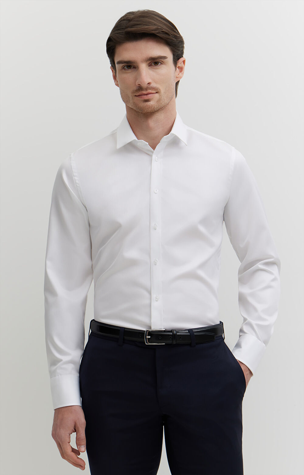 Koszula w diagonalny wzór - 4