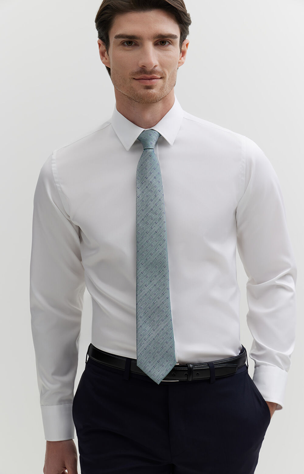 Koszula w diagonalny wzór - 2