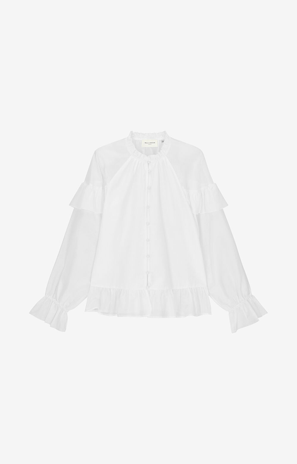 Bawełniana koszula z jedwabiem - 2