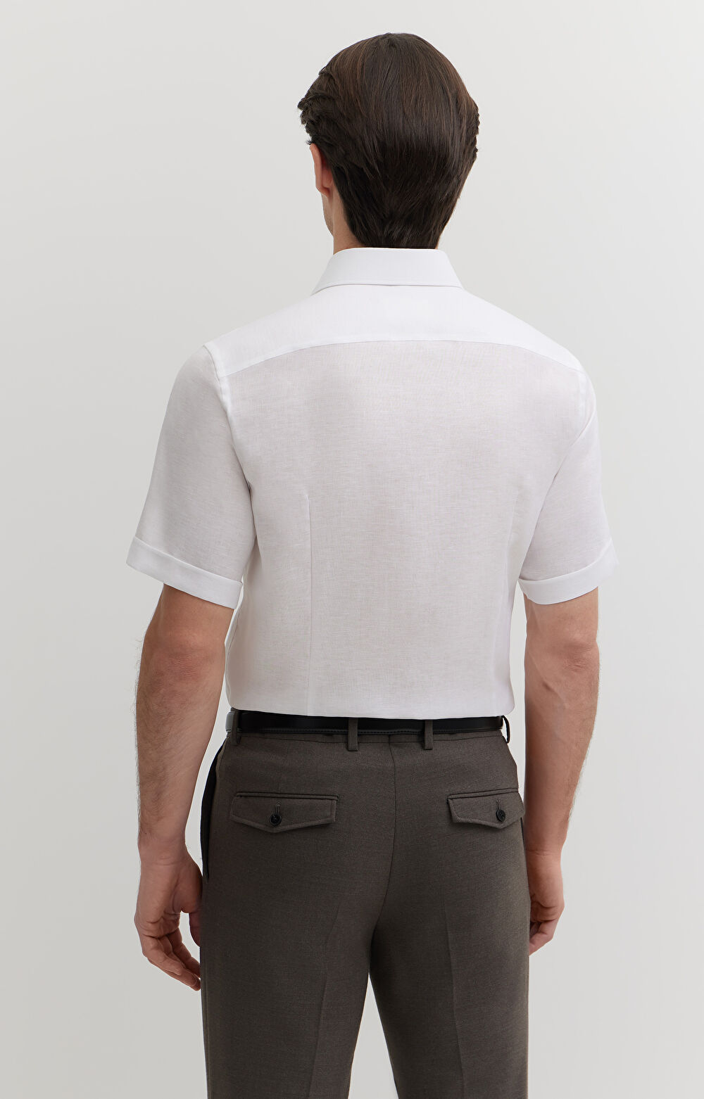 Lniana koszula formalna - 3