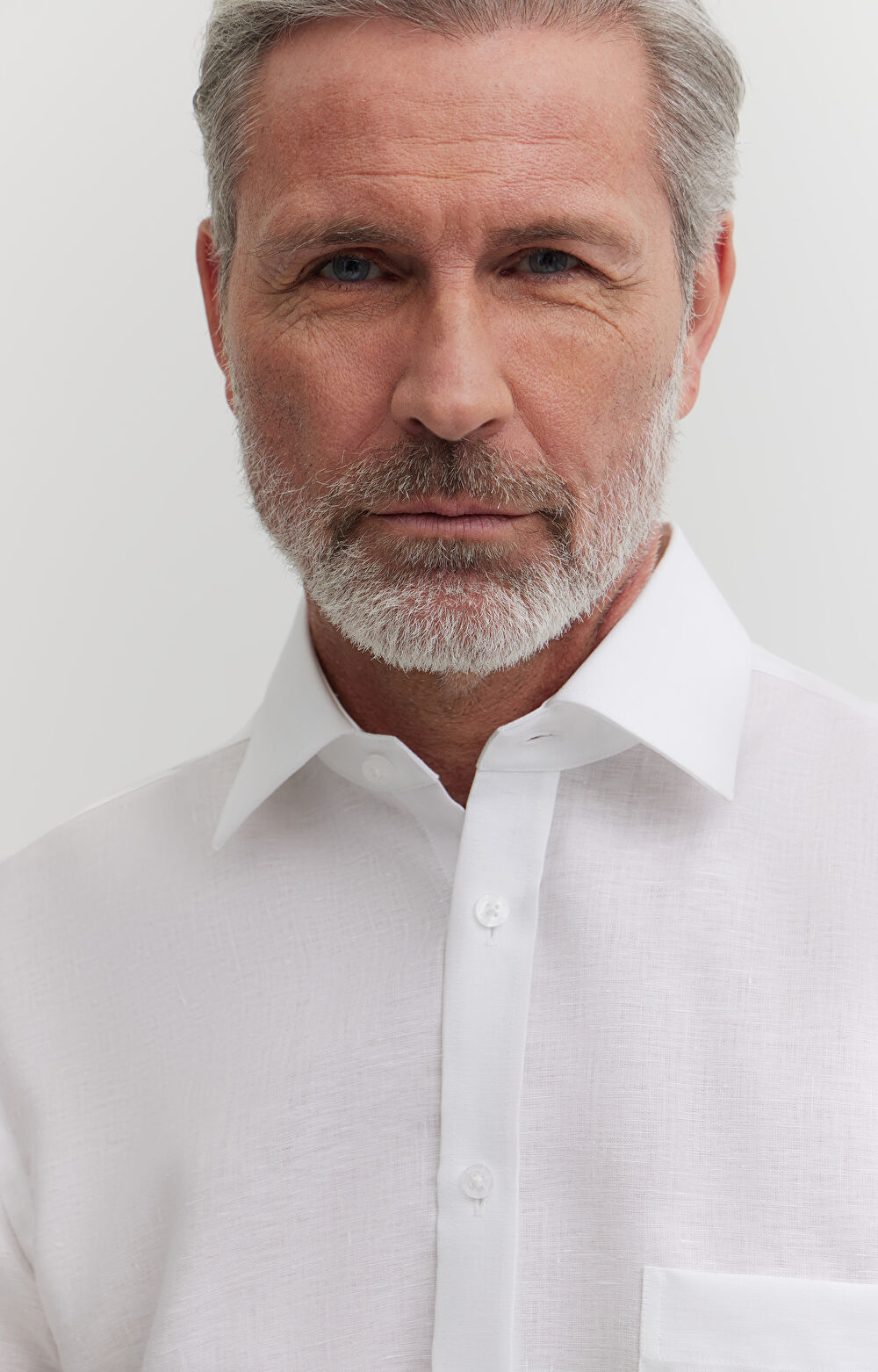 Lniana koszula formalna - 4