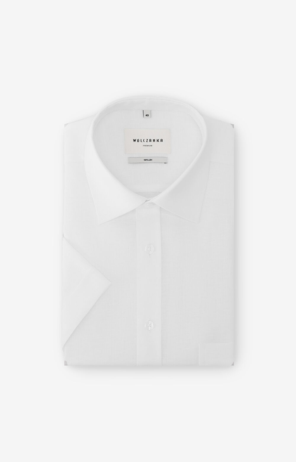 Lniana koszula formalna