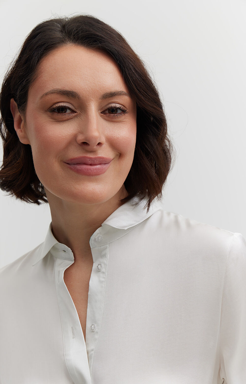 Koszula z wiskozy z krótkim rękawem - 6