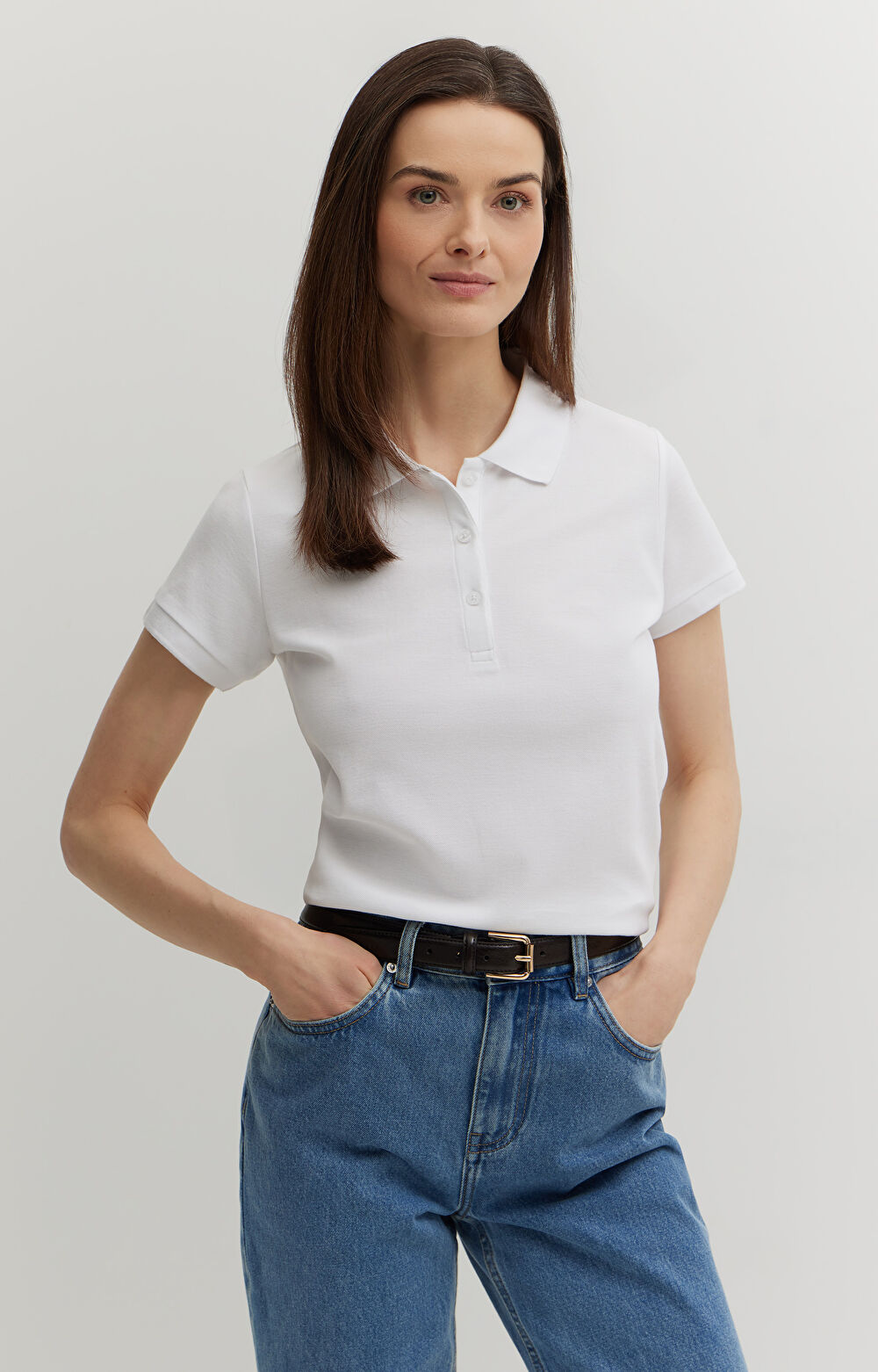 Polo z bawełny organicznej - 5