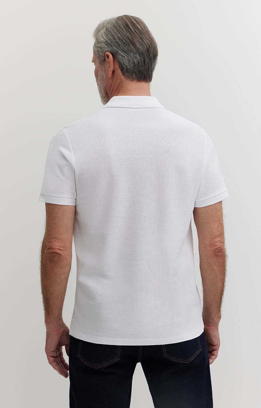 Polo z merceryzowanej bawełny - 3
