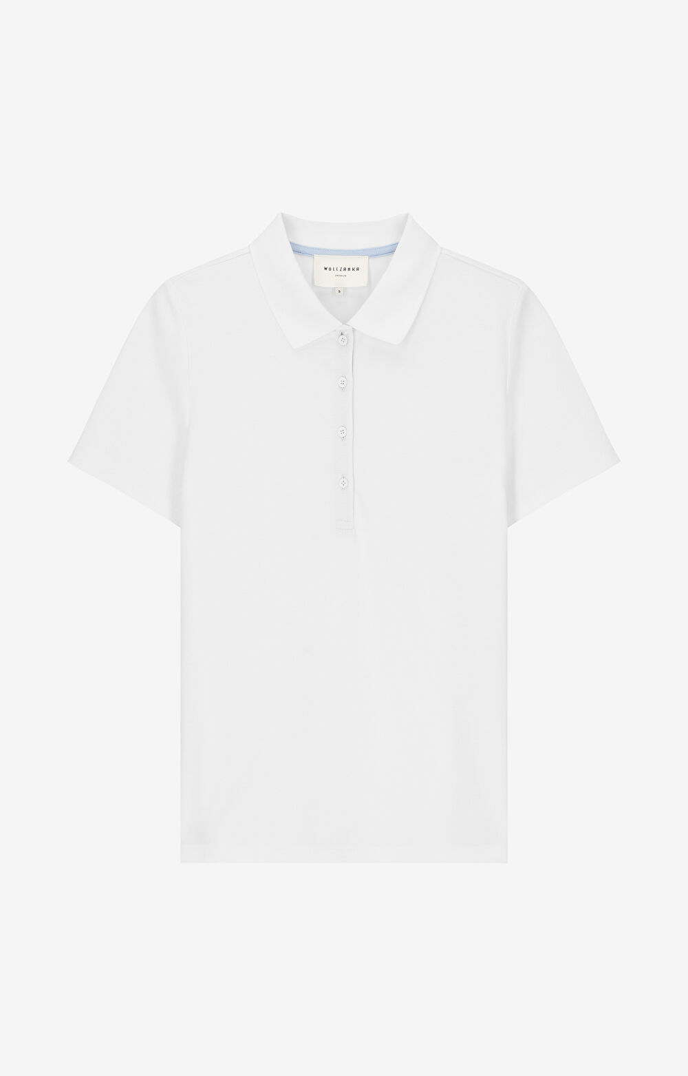 Polo z bawełny merceryzowanej z kontrastem - 2