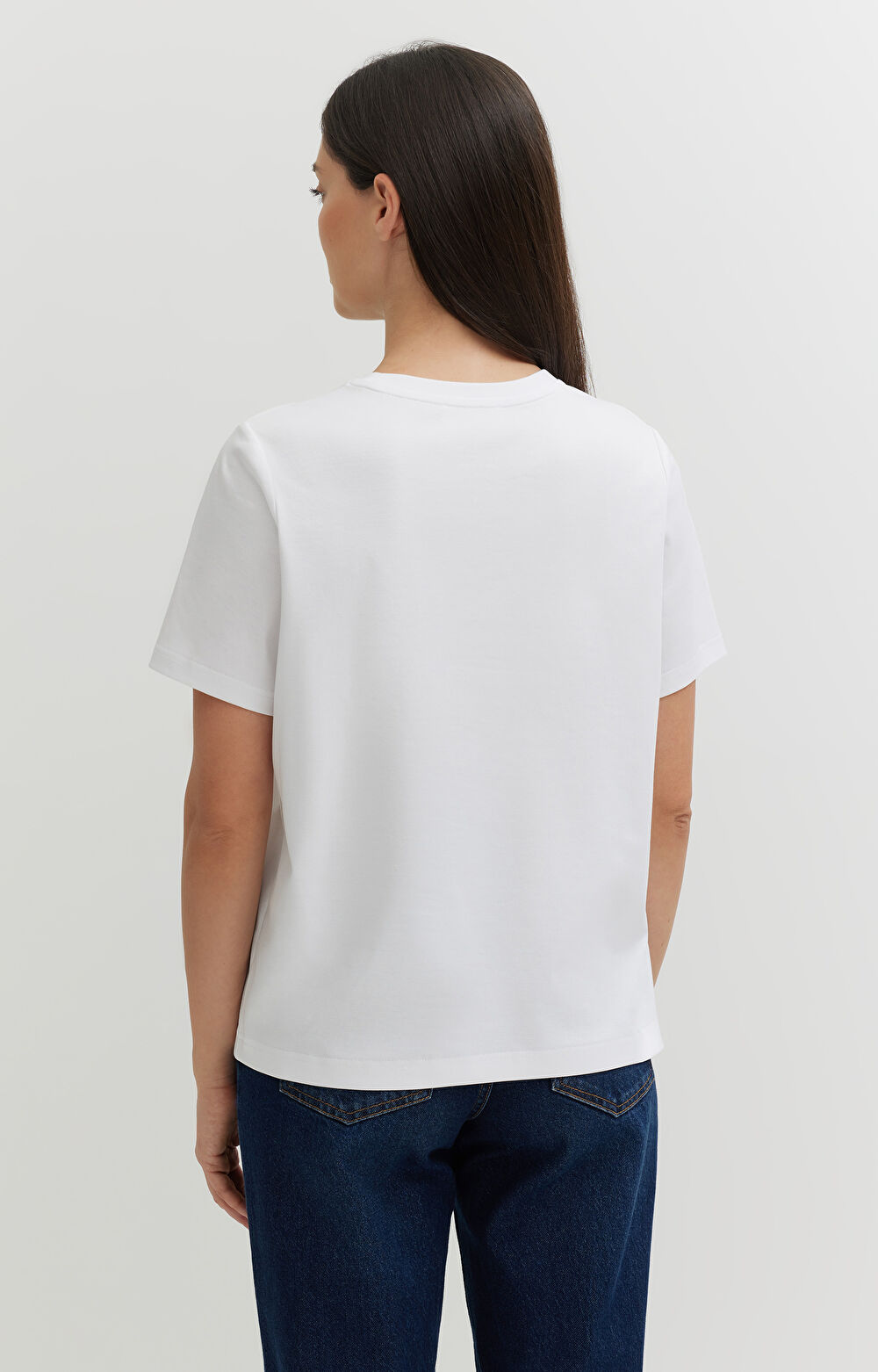 T-shirt z bawełny podwójnie merceryzowanej - 4