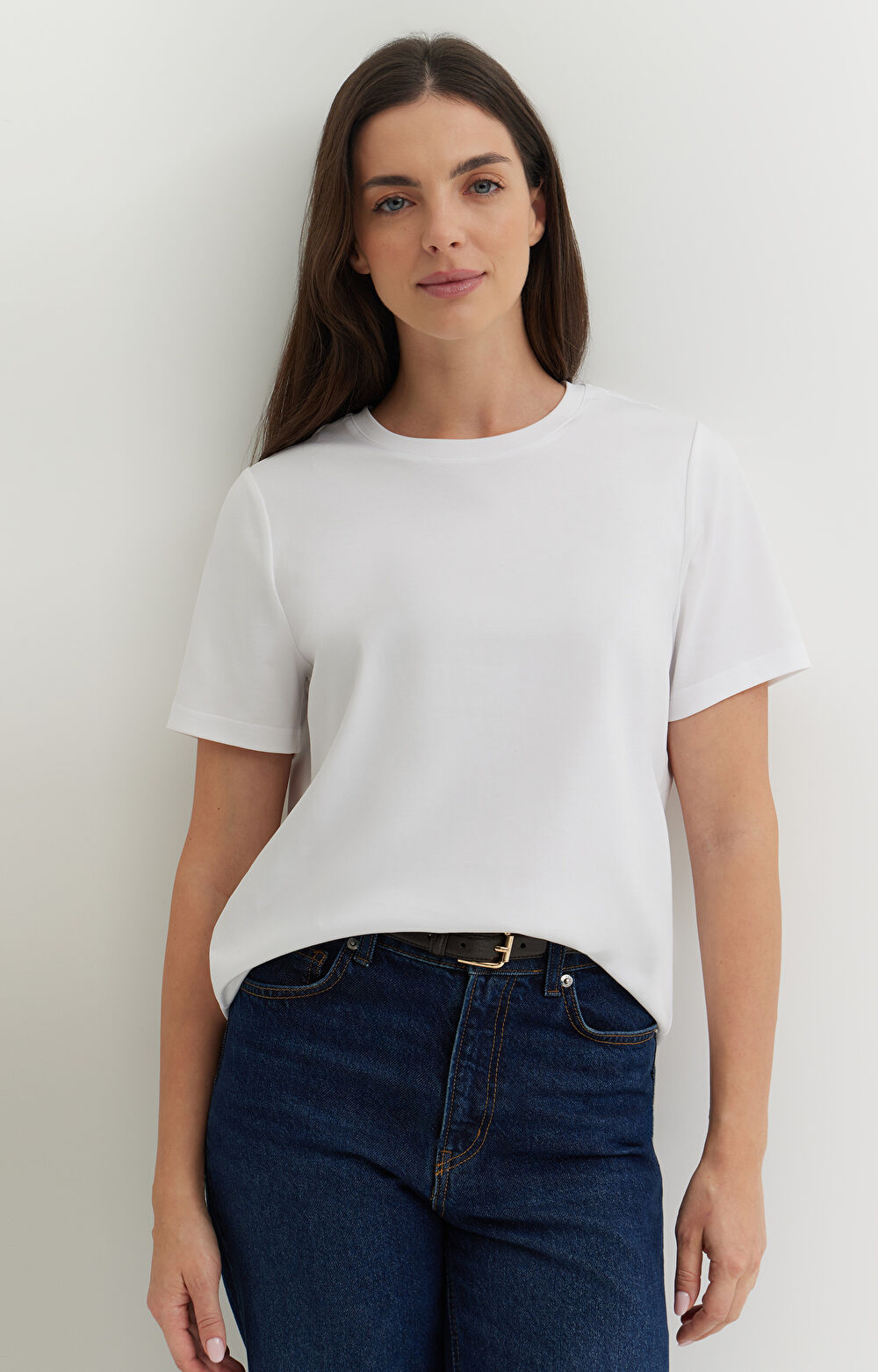 T-shirt z bawełny podwójnie merceryzowanej - 6