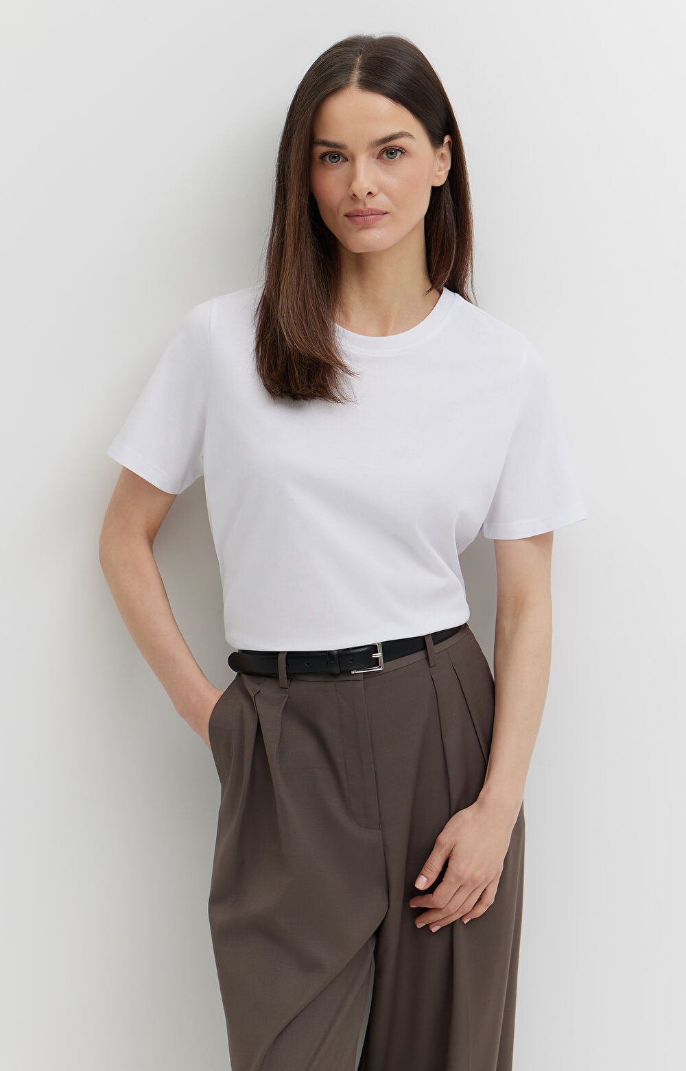 T-shirt regular z bawełny organicznej