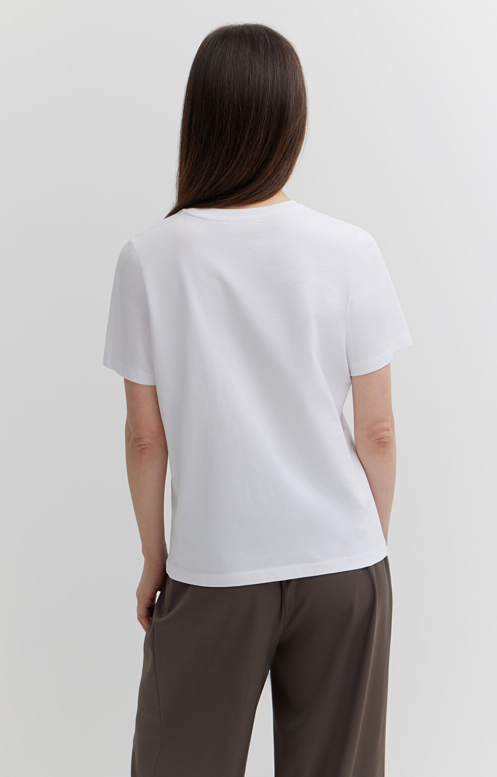 T-shirt regular z bawełny organicznej - 4