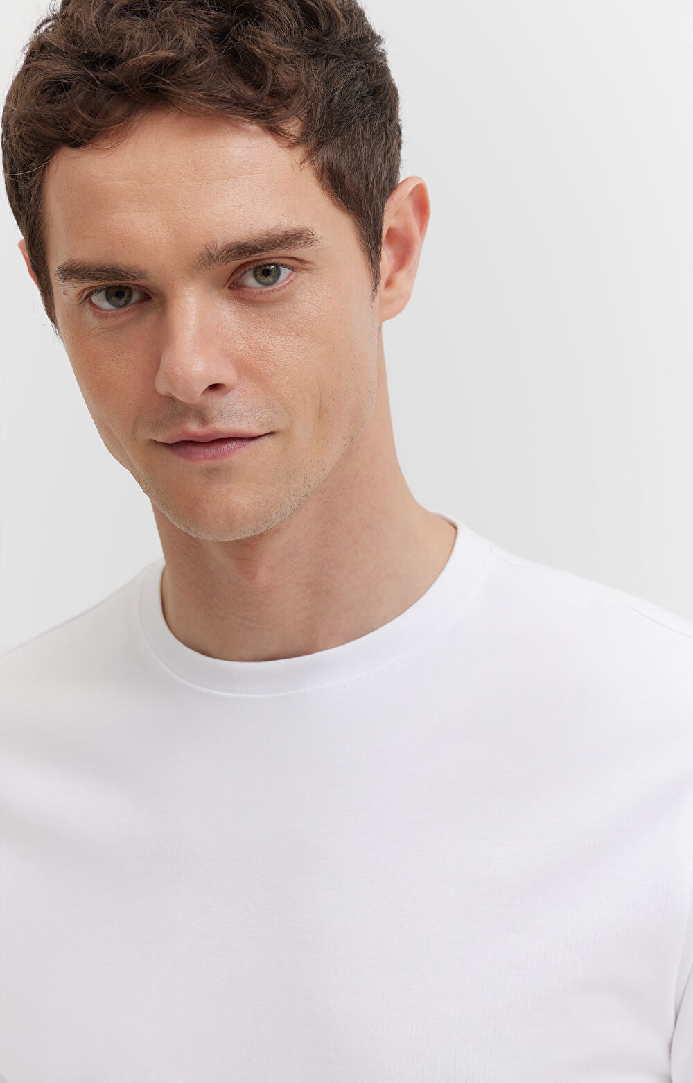 T-shirt z bawełny merceryzowanej - 3