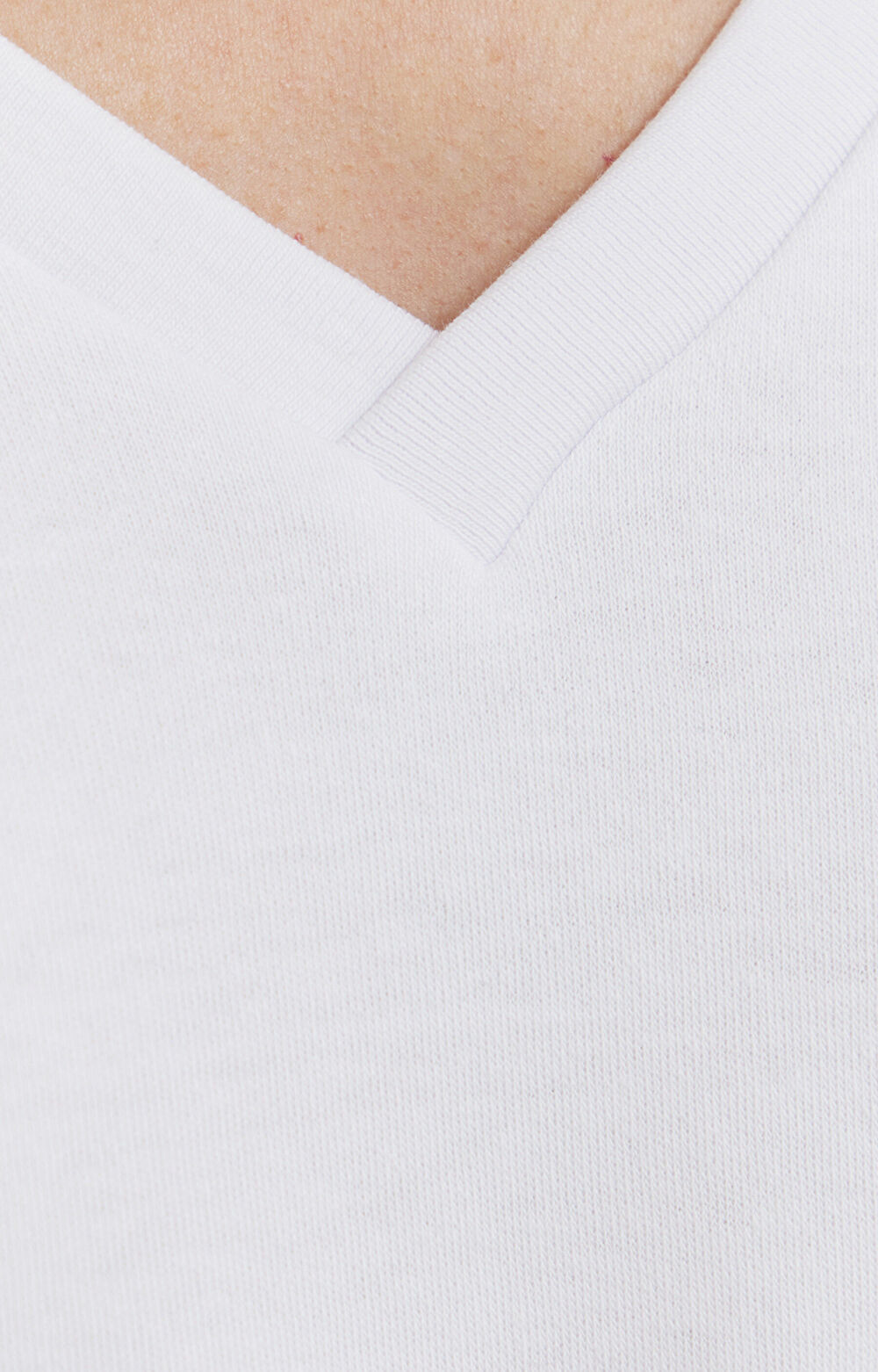 Gładki t-shirt z bawełny organicznej - 4