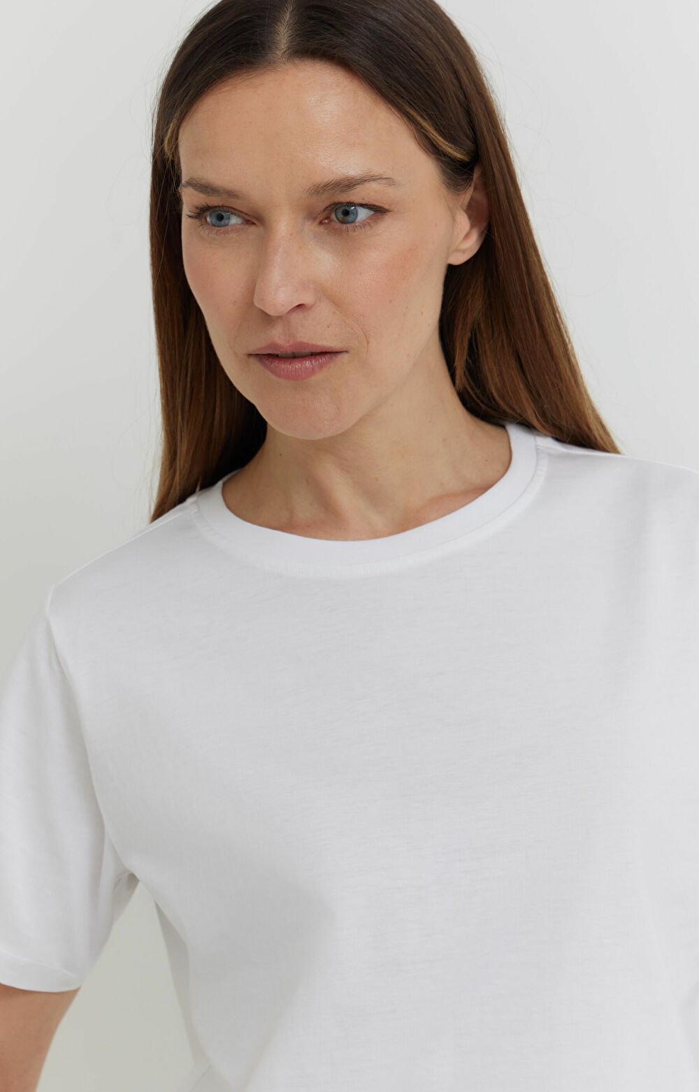 T-shirt regular z bawełny merceryzowanej - 6