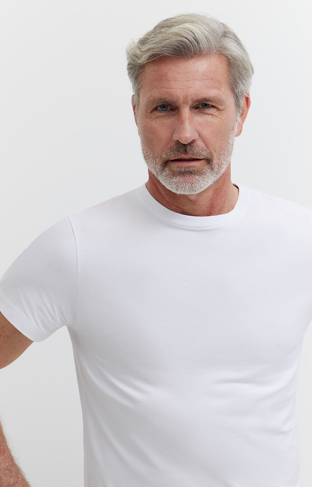 Gładki t-shirt - 5