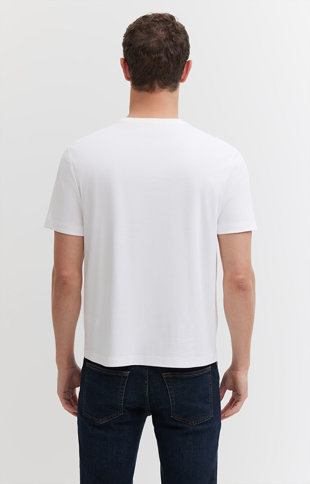T-shirt z bawełny podwójnie merceryzowanej - 4