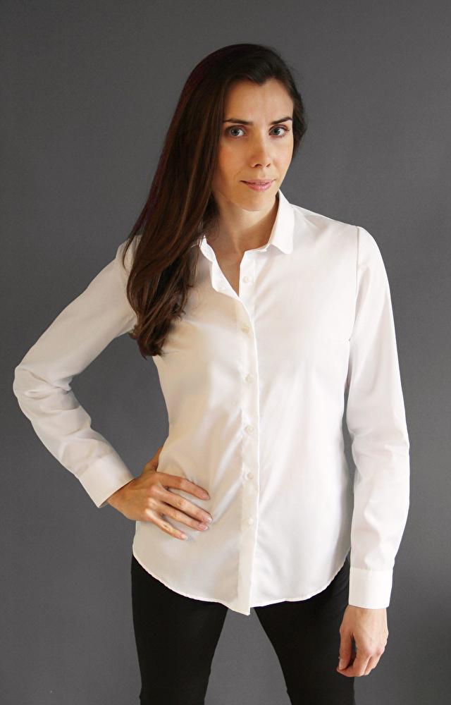 Biała koszula damska