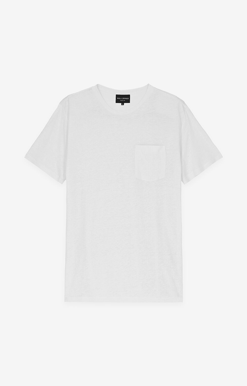 T-shirt z lnu i wiskozy - 2