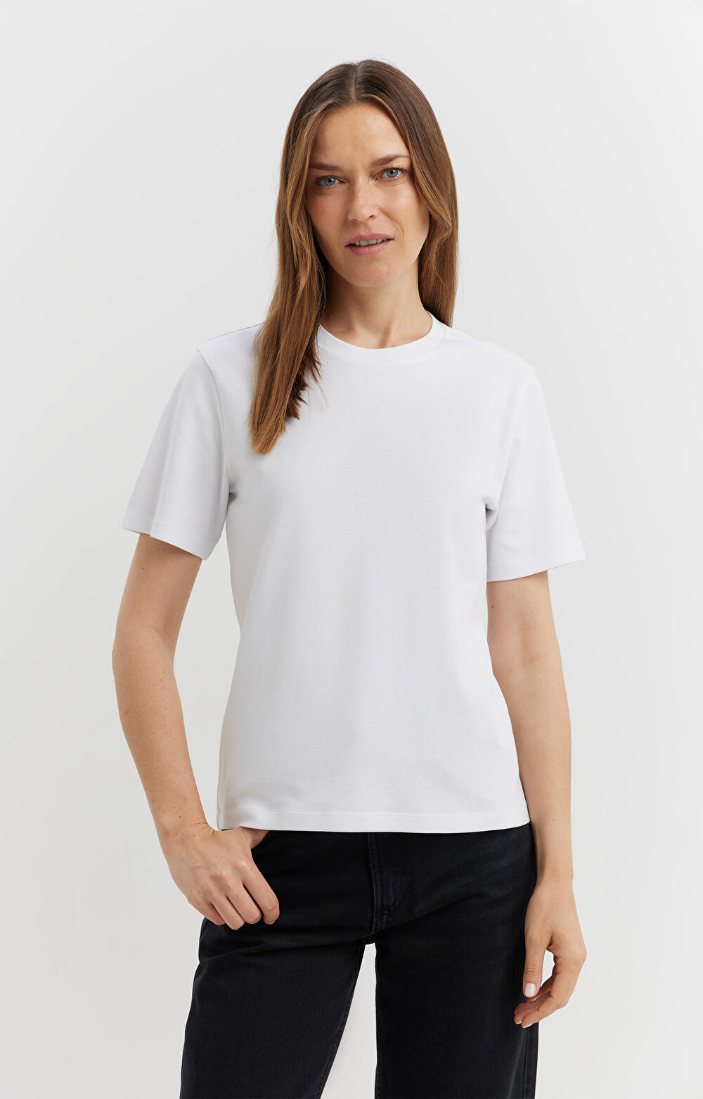 T-shirt damski z bawełny organicznej