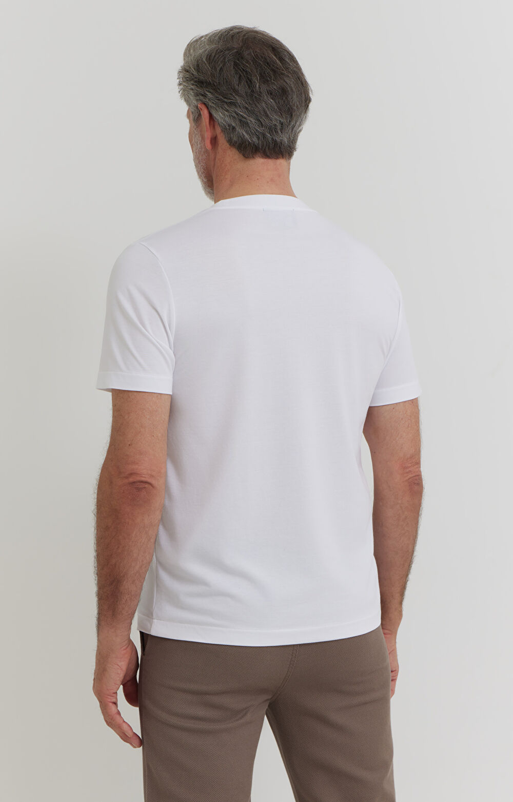 Gładki t-shirt - 3