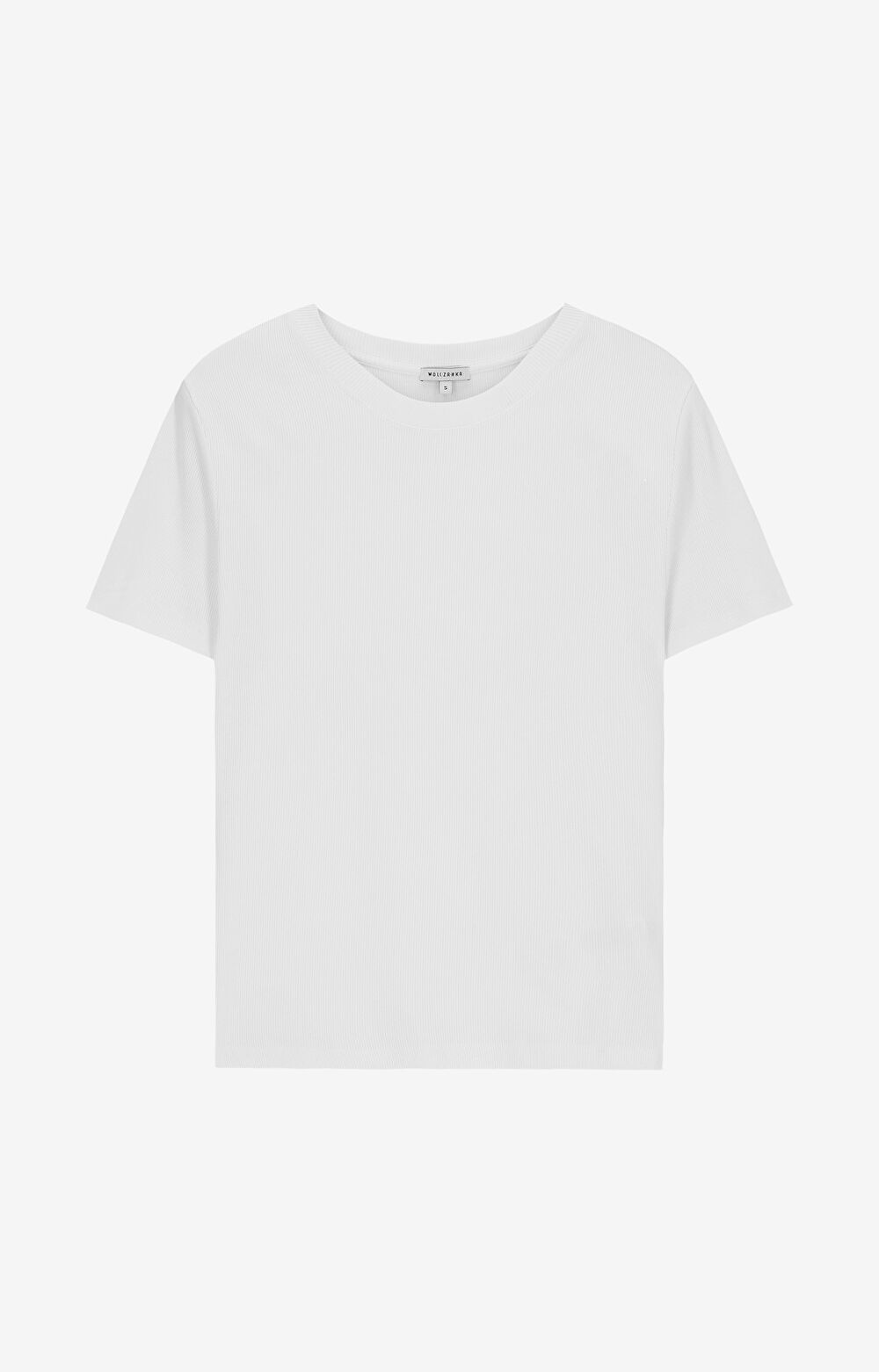 Prążkowany t-shirt - 2