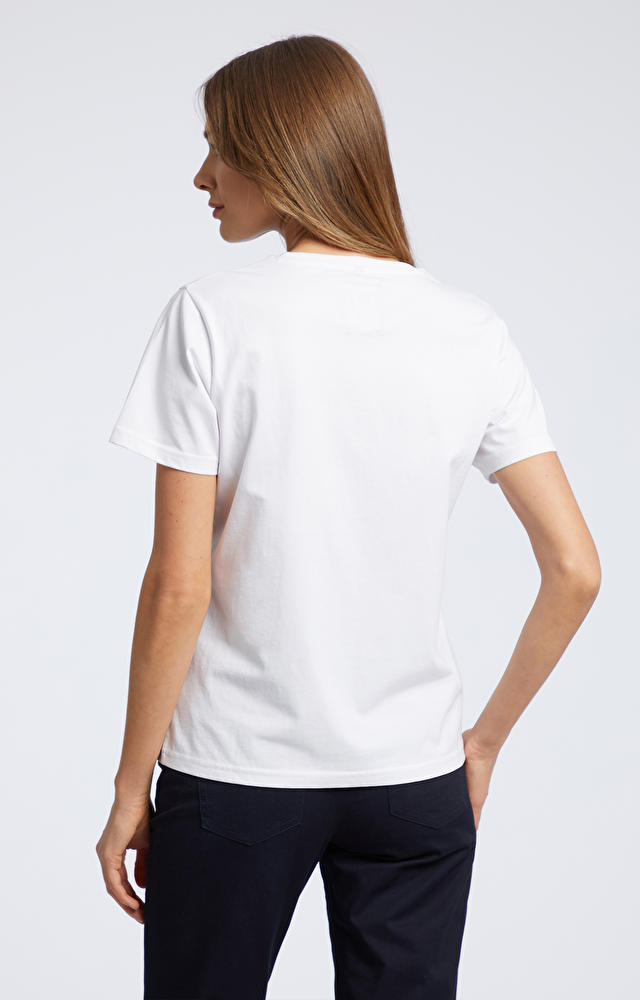 Biały t-shirt