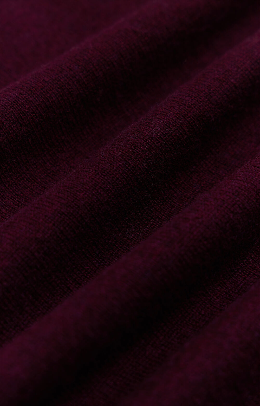 Sweter v-neck z melanżowej wełny merino - 5