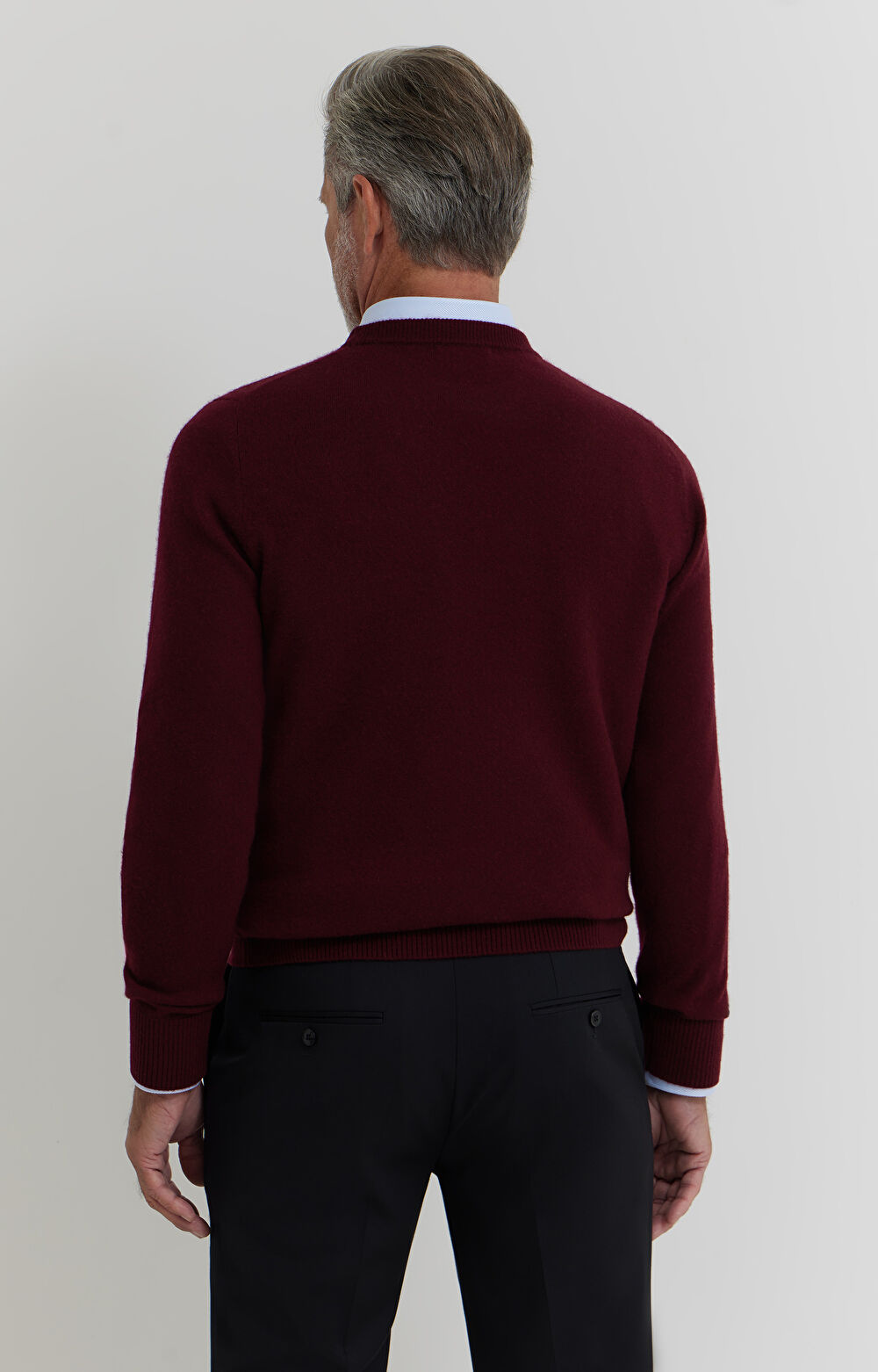 Wełniany sweter z kaszmirem - 4