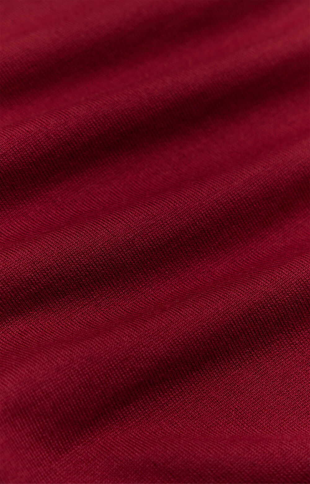 Sweter v-neck z merceryzowanej wełny merino - 6