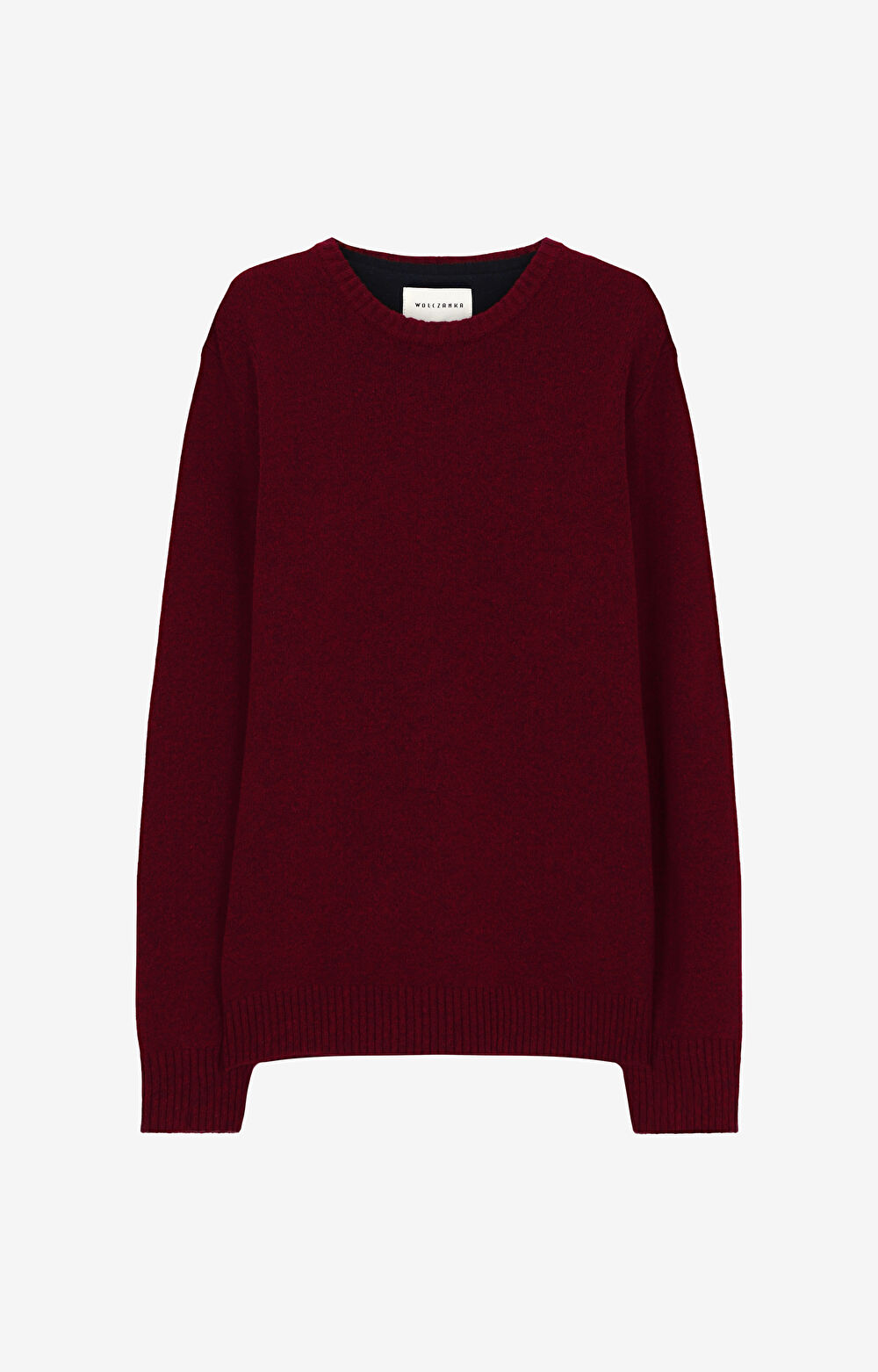 Melanżowy sweter z wełny - 2