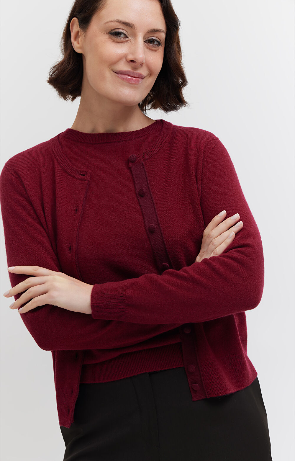 Sweter z wełny merino - 7