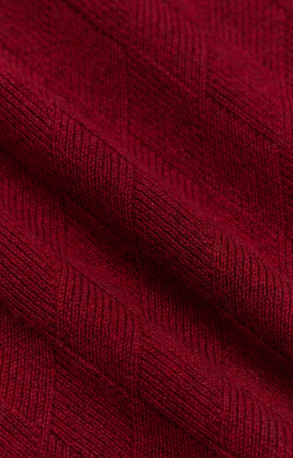 Sweter w romby z wełny merino - 10
