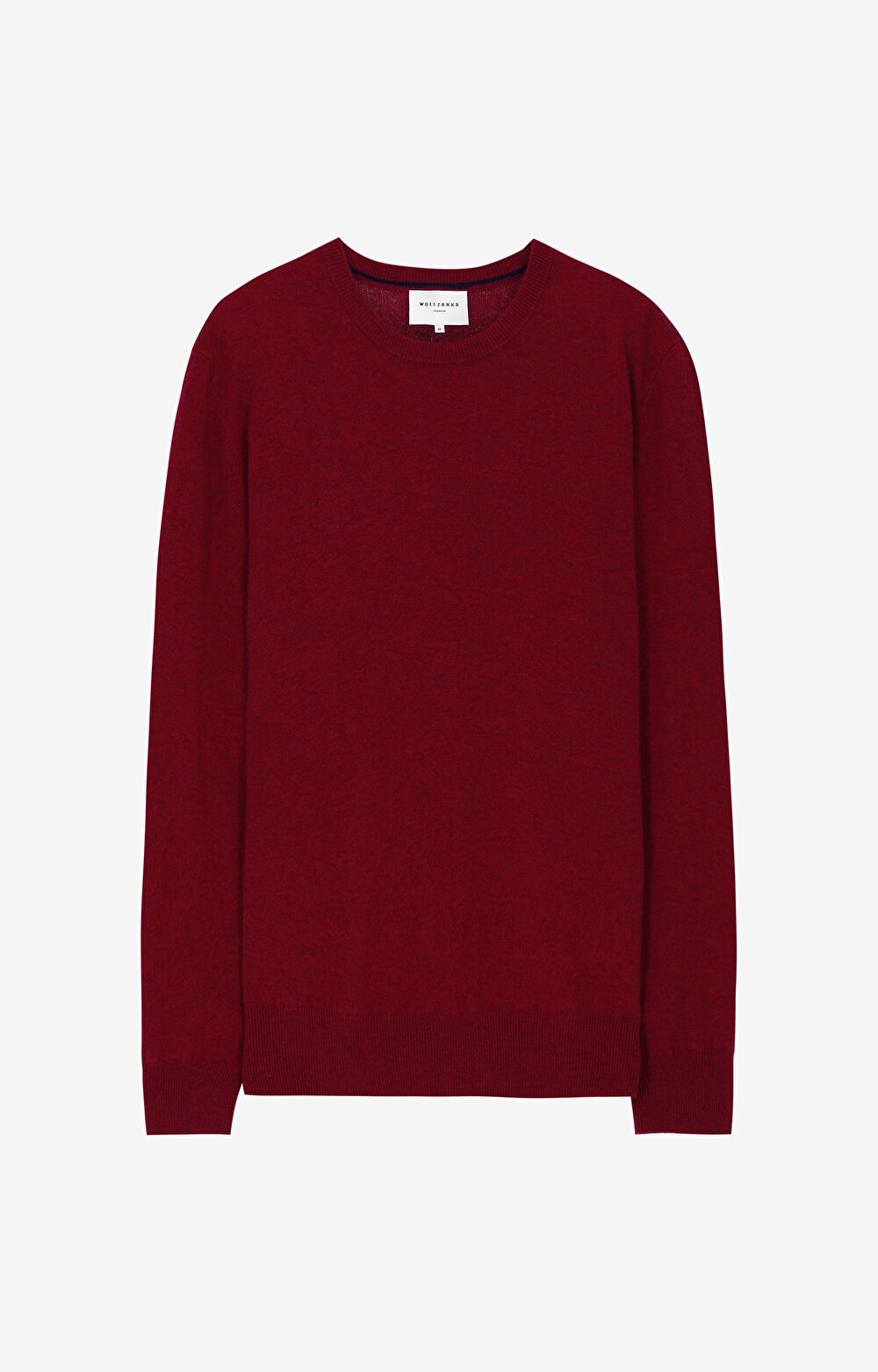 Sweter z melanżowej wełny merino - 2