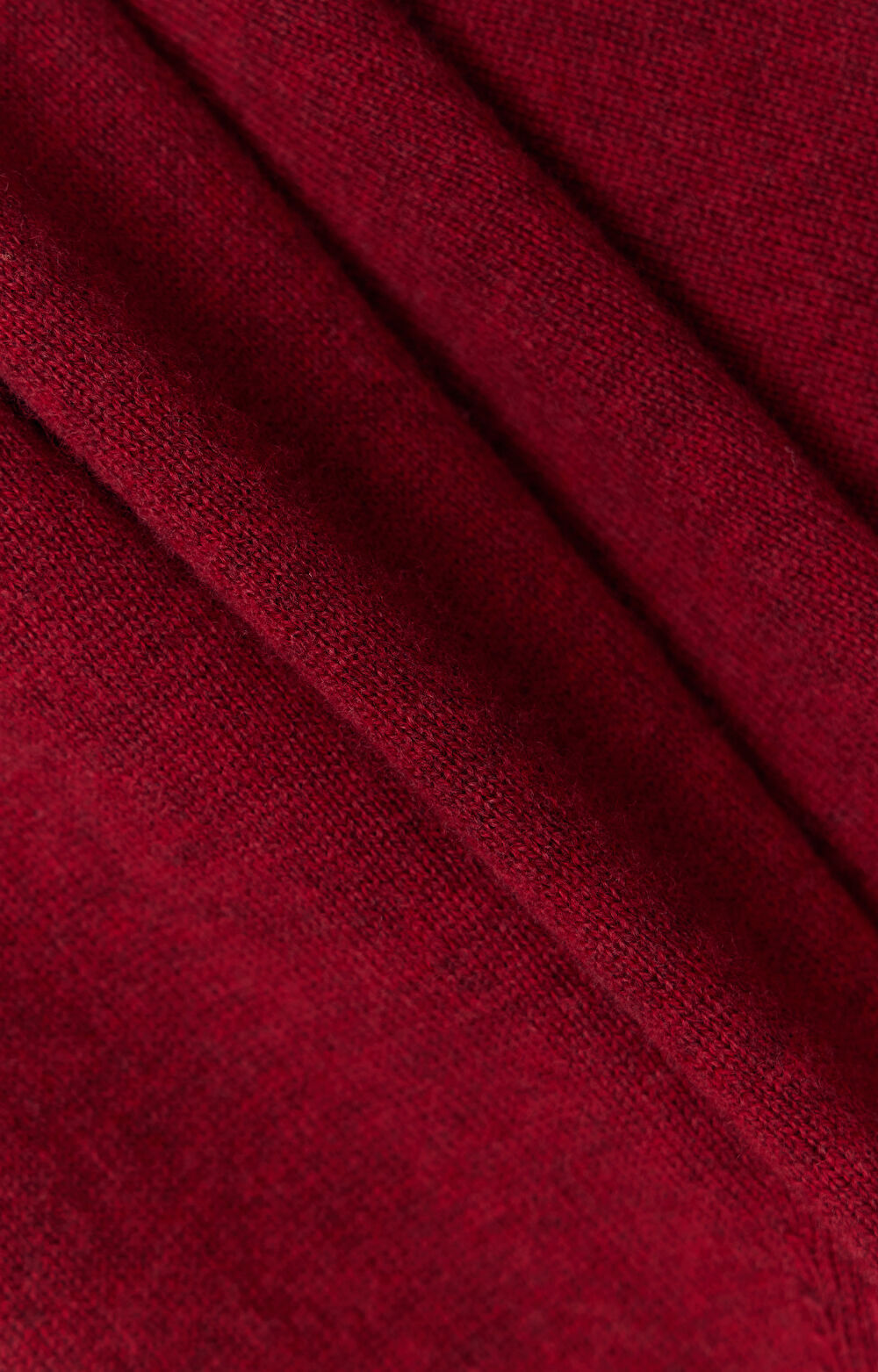 Sweter z melanżowej wełny merino - 10