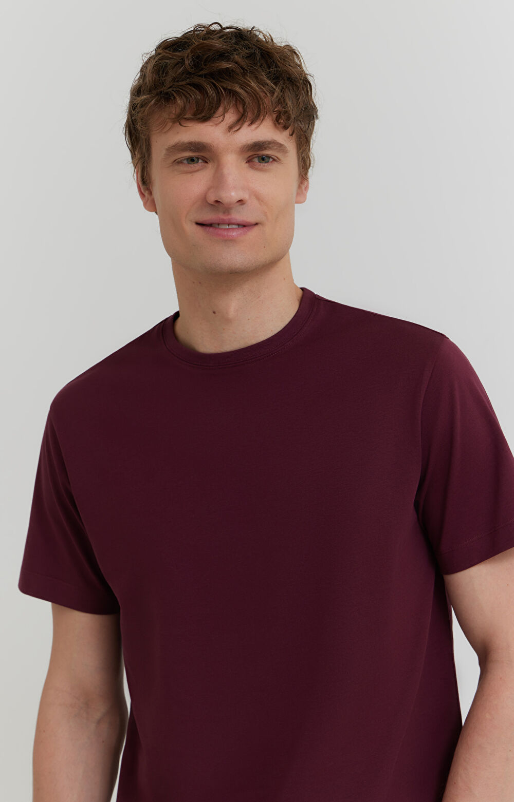T-shirt z bawełny merceryzowanej - 6