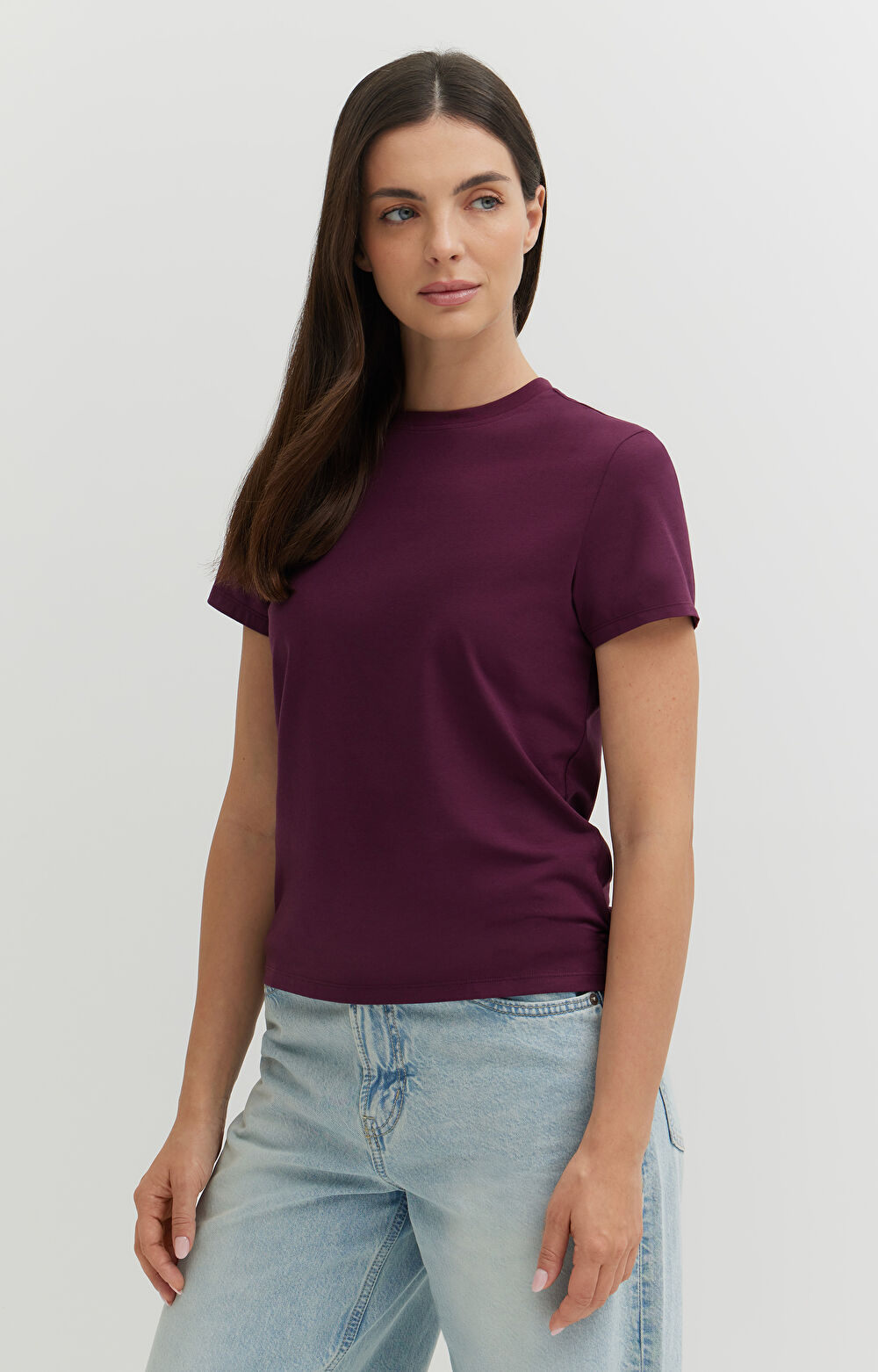 T-shirt z modalem - 3