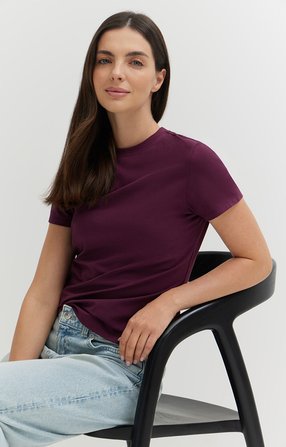 T-shirt z modalem - 5