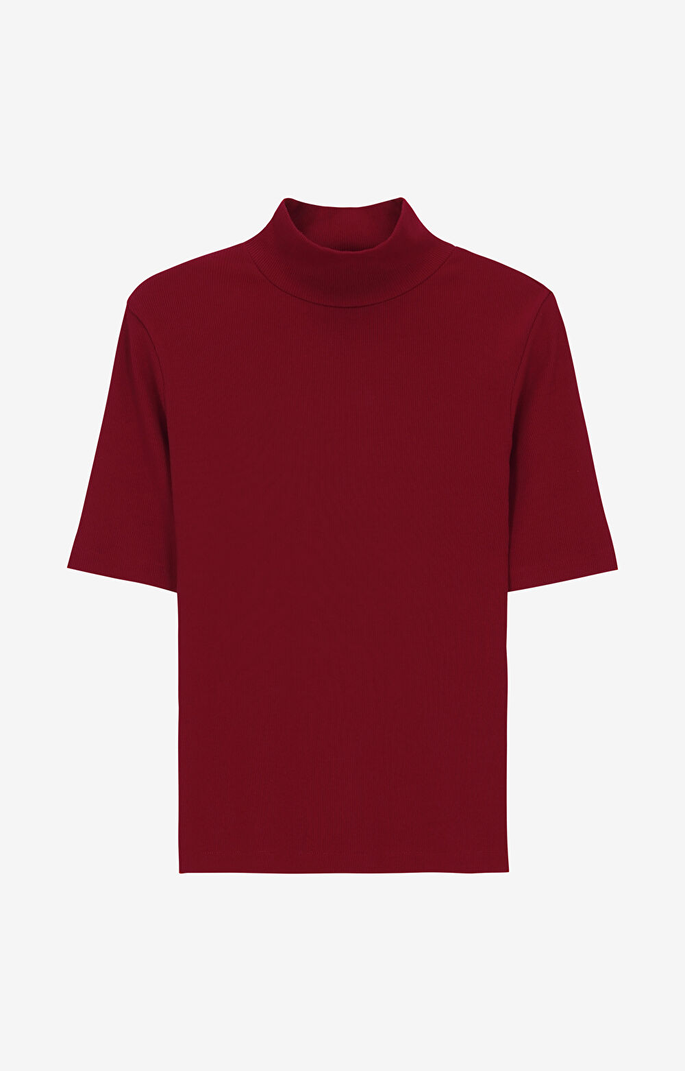 Prążkowany t-shirt - 2