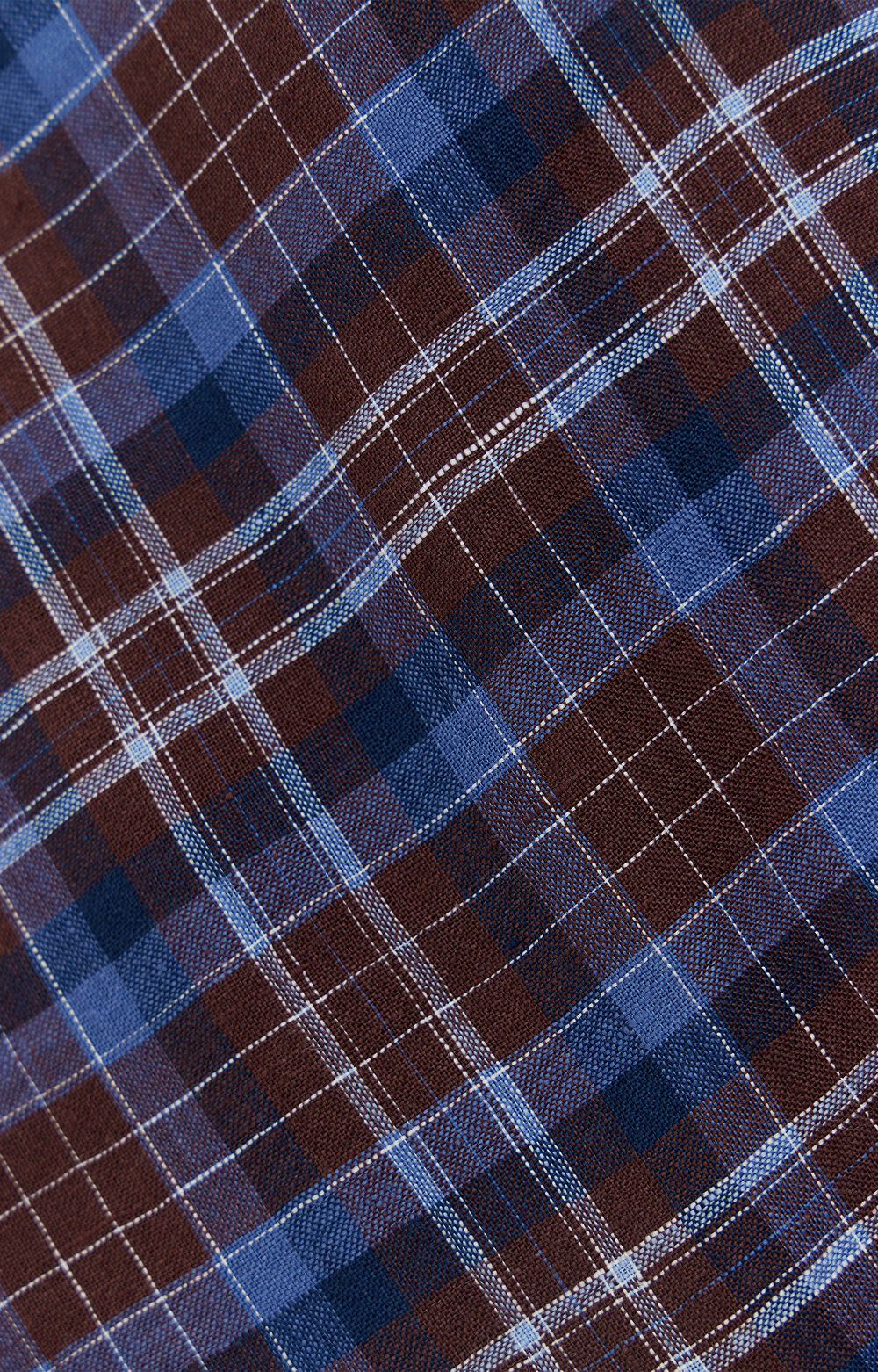 Lniana koszula w kratę - 7