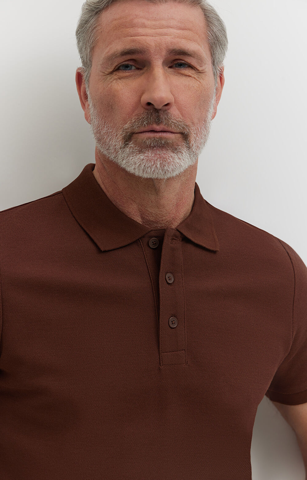 Polo z merceryzowanej bawełny - 4