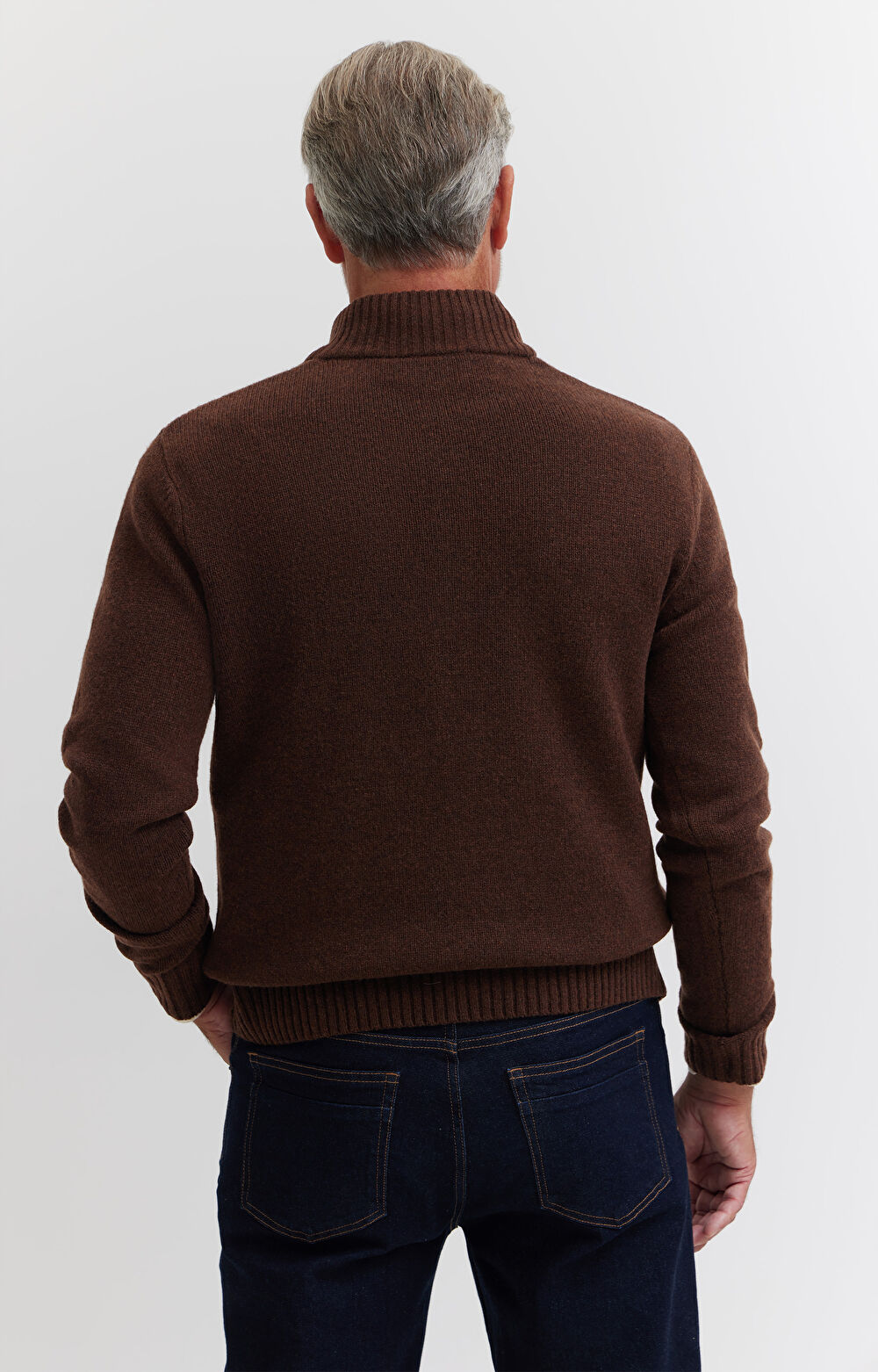 Sweter z golfem - 2