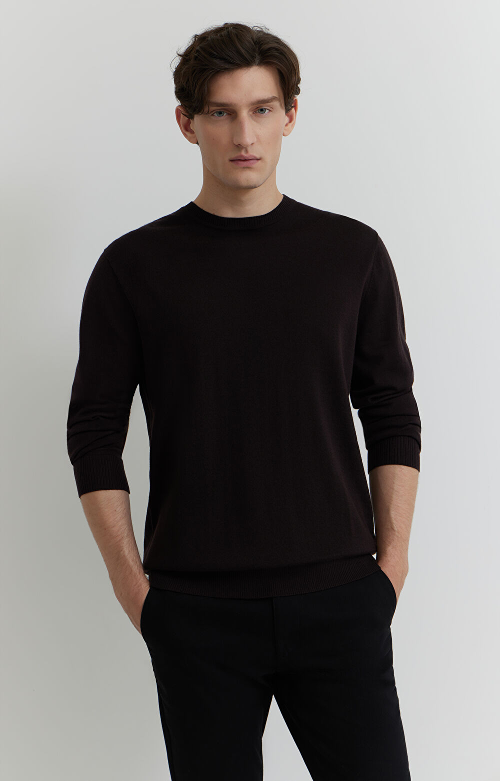 Sweter z wełny merino - 3