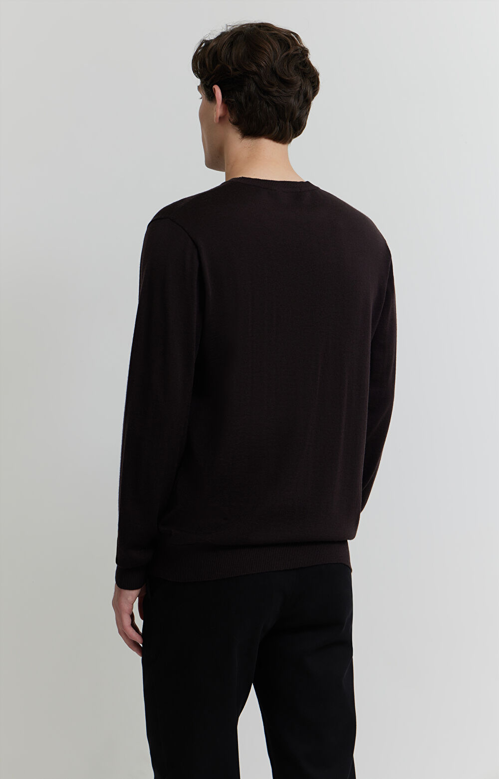 Sweter z wełny merino - 4