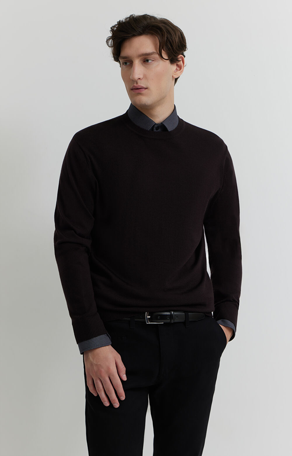 Sweter z wełny merino - 6