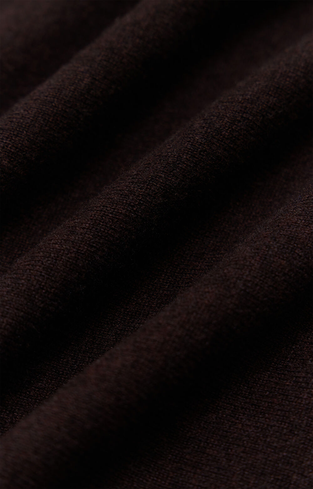 Sweter v-neck z melanżowej wełny merino - 6
