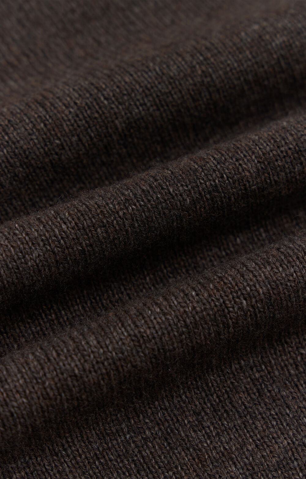 Melanżowy sweter z wełny - 7