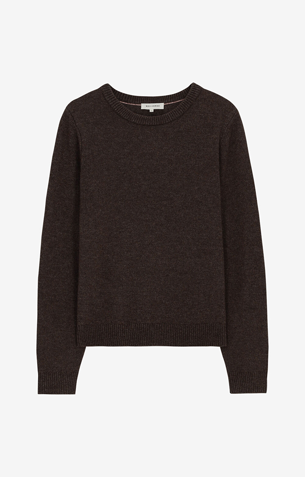 Melanżowy sweter z wełny - 2