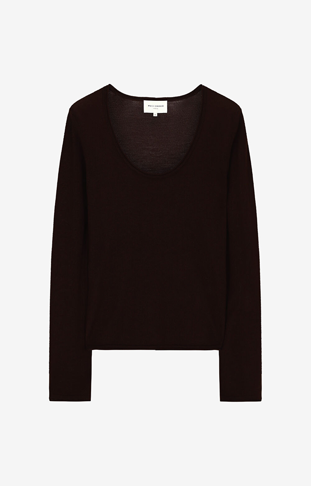 Dopasowany sweter z wełny merino - 2