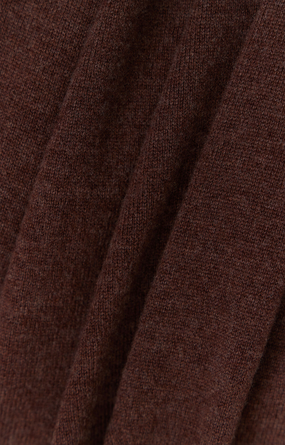 Sweter z melanżowej wełny merino - 8